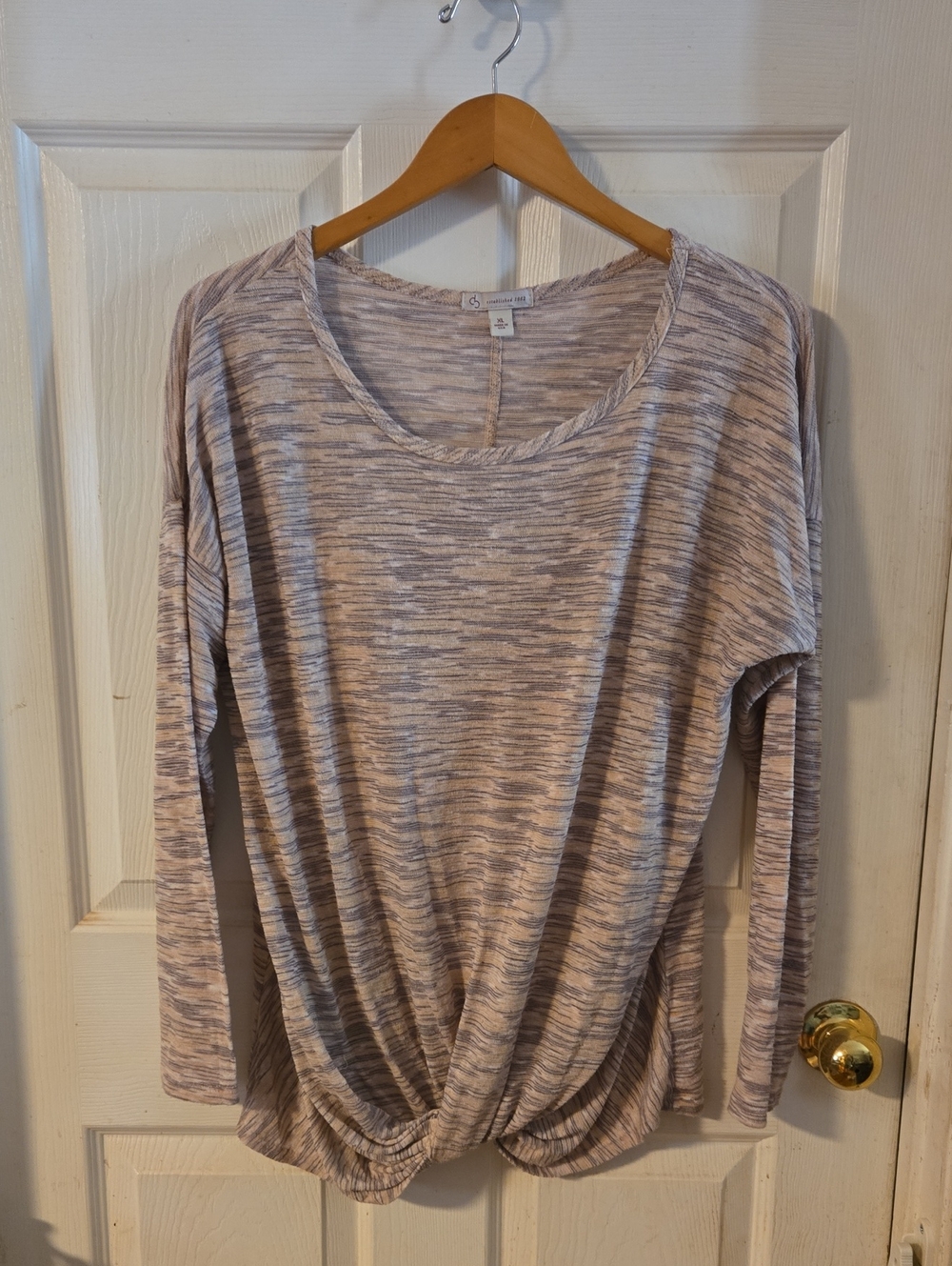 Cato Twist-Hem Top
